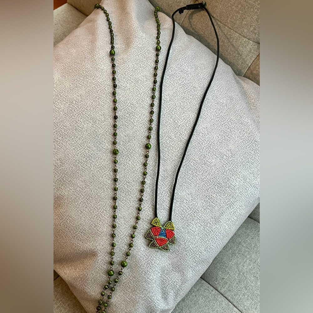 2 necklaces